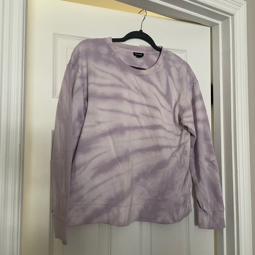Splendid Lavender tie dye Sweatshirt